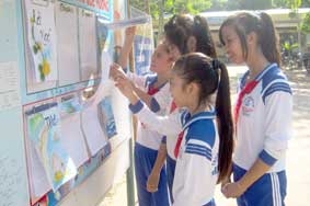 Khơi dậy lòng yêu nước, 
yêu biển đảo trong học sinh