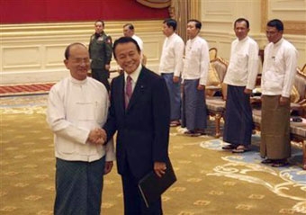 Nhật Bản cam kết hỗ trợ tài chính cho Myanmar