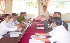 Tập trung chấn chỉnh, khắc phục khuyết điểm sau đợt kiểm điểm
