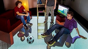 Sàn nhà “cảm ứng” cho ngôi nhà thông minh