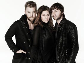 Lady Antebellum đưa nhạc
đồng quê đến gần giới trẻ