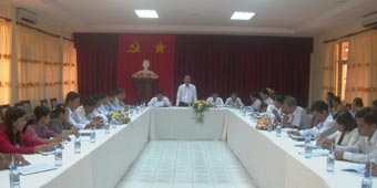 Tập trung nâng cao chất lượng 
đội ngũ cán bộ lãnh đạo, quản lý các cấp