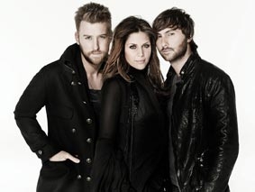 Lady Antebellum đưa nhạc 
đồng quê đến gần giới trẻ