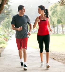 Đi bộ tốt hơn tập luyện 
ở cường độ cao