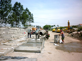 Tập trung đẩy nhanh dự án mở rộng
đường Quang Trung - Cái Cui