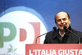 Pier Luigi Bersani - ứng viên sáng giá 
cho cương vị Thủ tướng Ý