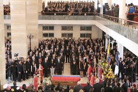 Venezuela tổ chức trọng thể 
tang lễ cố Tổng thống Hugo Chavez