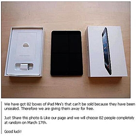 Trò lừa đảo mới trên Facebook