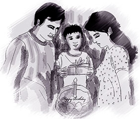 Chúc mừng 

   sinh nhật mẹ!