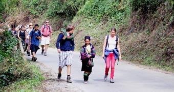 Bản Dền ở Sa Pa