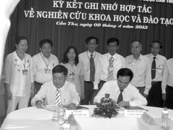 Hợp tác nâng cao chất lượng đào tạo, nghiên cứu khoa học