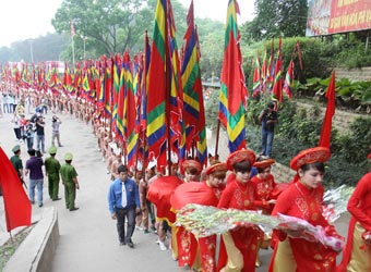 Lễ dâng hương Giỗ Tổ Vua Hùng
