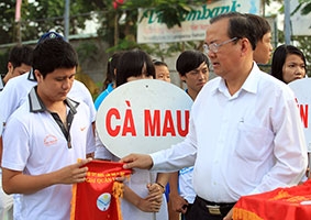 Khai mạc Giải quần vợt ĐBSCL lần V