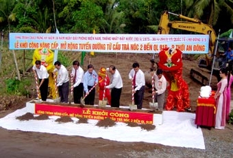 Niềm vui trên những công trình mới
