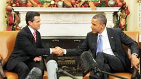 Tổng thống Mỹ thăm chính thức Mexico