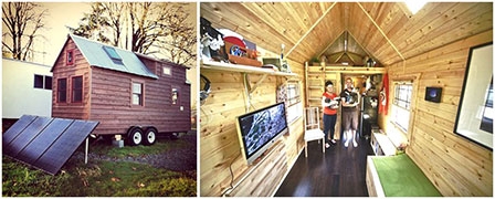 Tiny Tack House  mô hình nhà ở tiết kiệm năng lượng