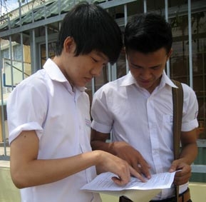 Những điều thí sinh cần lưu ý trước khi vào phòng thi