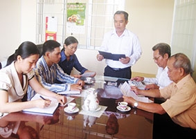 Tăng cường giám sát, kiểm tra xây dựng tổ chức đảng trong sạch vững mạnh