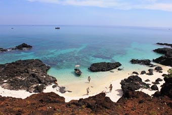 Bãi Tiên ở cù lao Bờ Bãi