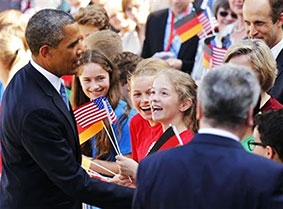 Tổng thống Obama có bài phát biểu lịch sử tại Berlin