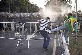 Biểu tình tại Brazil, Thổ Nhĩ Kỳ chưa lắng dịu