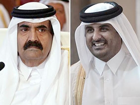 Tiểu vương Qatar truyền ngôi lại cho con trai