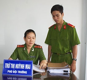 Nữ điều tra viên nhiệt huyết