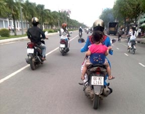 Gia tăng tai nạn giao thông ở trẻ nhỏ