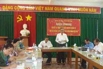 Quyết tâm khắc phục hạn chế,
nâng cao chất lượng dạy và học