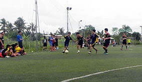 Khai mạc giải bóng đá học sinh hè 2013