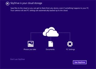 SkyDrive trong mọi “ngõ ngách” của Windows 8.1