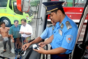 Tăng cường kiểm tra việc lắp đặt

thiết bị giám sát hành trình của ô tô