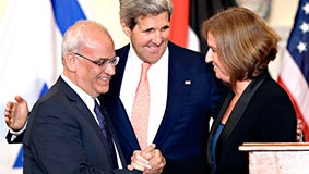 Israel  Palestine cam kết duy trì đàm phán