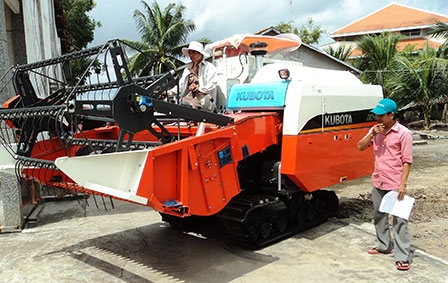 Cơ giới hóa đồng bộ 

sản xuất lúa gạo