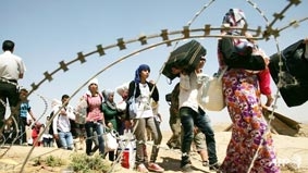 Người tị nạn Syrie ồ ạt sang Iraq