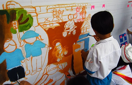 Thiếu nhi Ô Môn với An toàn giao thông