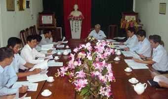 Tập trung thực hiện tốt công tác
thanh tra, giải quyết khiếu nại, tố cáo
và phòng, chống tham nhũng