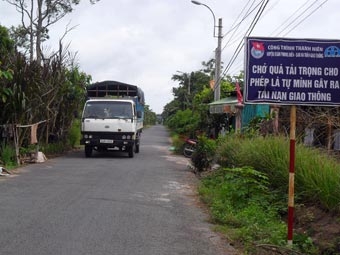 Nhân rộng mô hình tuyến đường an toàn giao thông Trường Tiền - Bông Vang