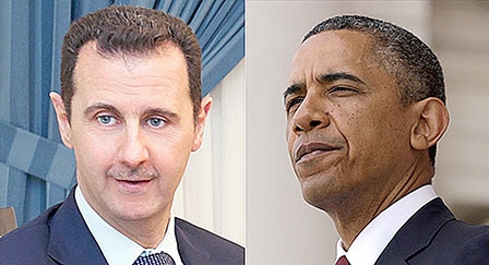 Obama và Al-Assad 

“đấu nhau” trên truyền hình Mỹ