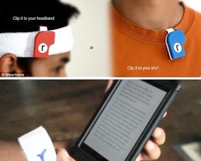 Thiết bị hỗ trợ đọc sách khi di chuyển Run-n-Read