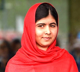 Malala nhận giải thưởng 
Đại sứ Lương tâm