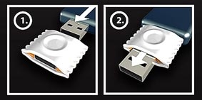 “Bao cao su” cho... USB