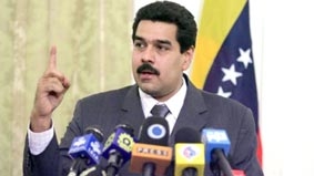 Mỹ đóng cửa không phận với 
chuyên cơ chở Tổng thống Venezuela