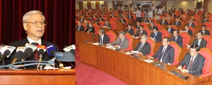 Khai mạc Hội nghị lần thứ 8 Ban Chấp hành Trung ương Đảng khóa XI