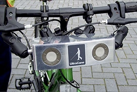 Thiết bị hỗ trợ giúp người khiếm thị tự đi xe đạp