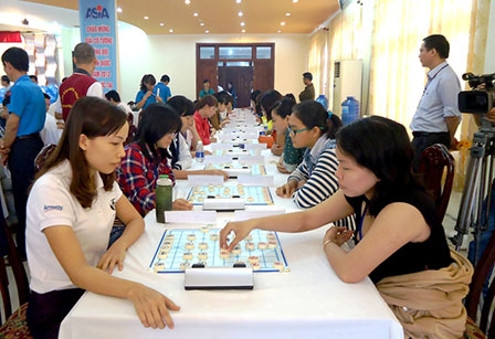 Khai mạc giải Vô địch cờ tướng đồng đội
toàn quốc 2013