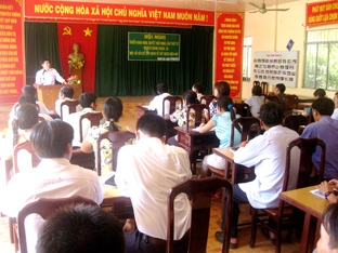 TĂNG CƯỜNG KIỂM TRA, GIÚP CÁN BỘ, ĐẢNG VIÊN CỦNG CỐ, NÂNG CAO NHẬN THỨC LÝ LUẬN CHÍNH TRỊ