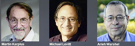 Giải Nobel Hóa học 2013 
thuộc về ba nhà hóa học phân tử