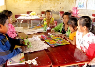 Đẩy mạnh tuyên truyền Luật Giao thông đường bộ trong học sinh Khmer