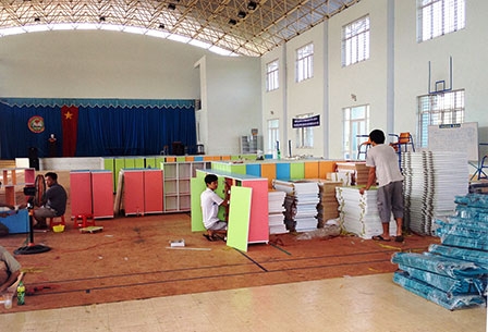 “Èo uột” thể thao học đường Vĩnh Thạnh